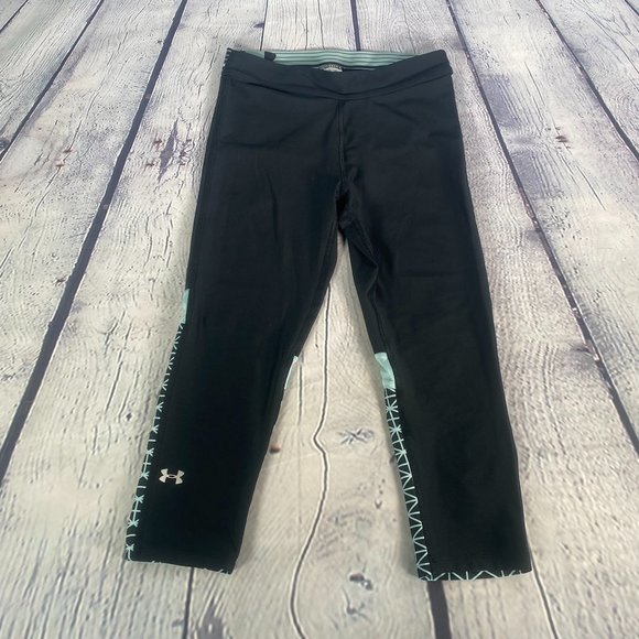 Under Armour Pants - Under Armour Capri Leggings Black